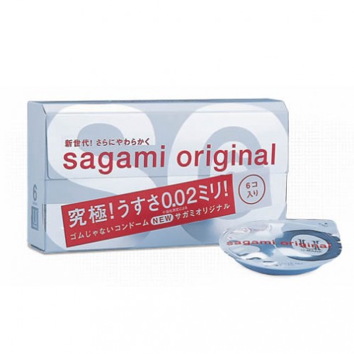 Sagami Original 0.02 hộp 6 chiếc